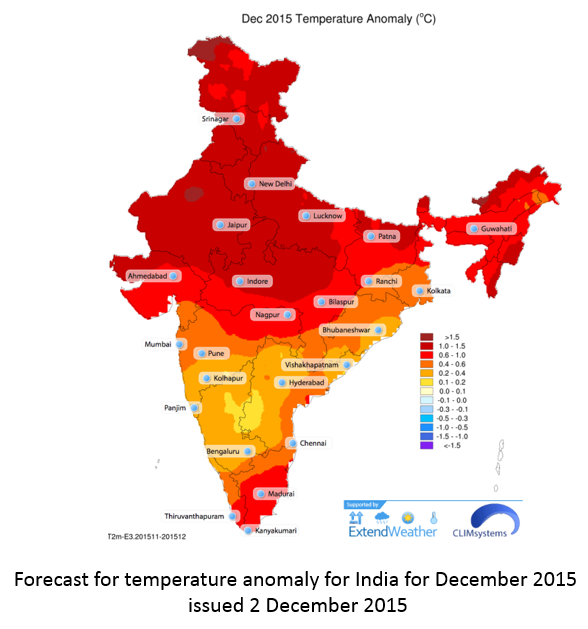 Will the warmer than normal winter last across India? ExtendWeather